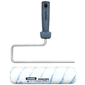 Manche avec rouleau pour vitrificateur, 250 mm