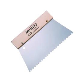 Spatule pour colles à parquet collé, denture n°4
