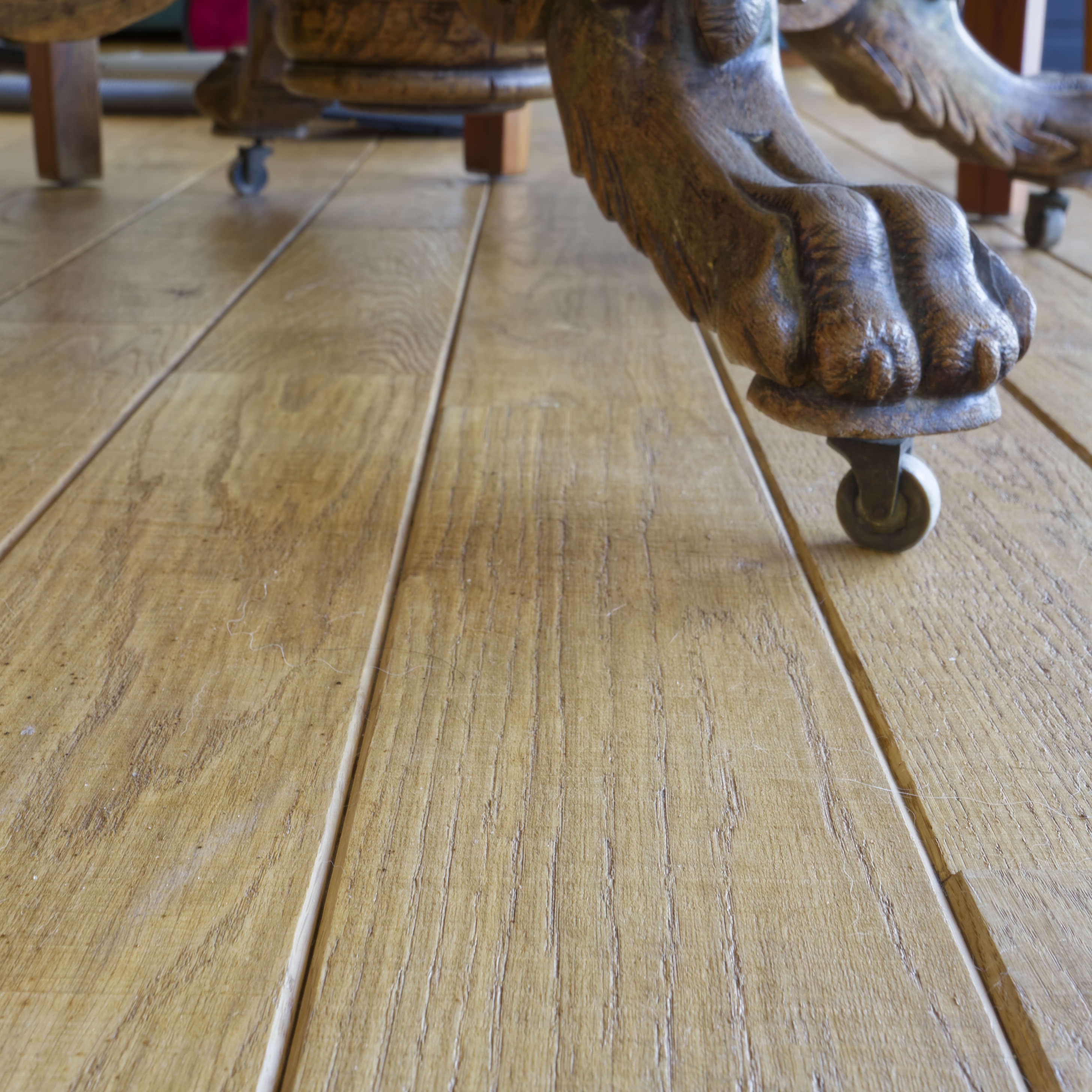parquet châtaignier brut de sciage