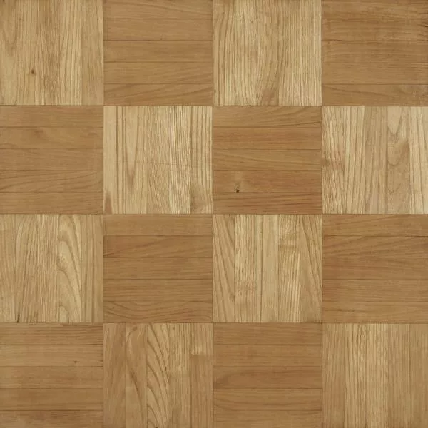 Parquet collé chêne,  damier/mosaïque, 8 mm d'épaisseur
