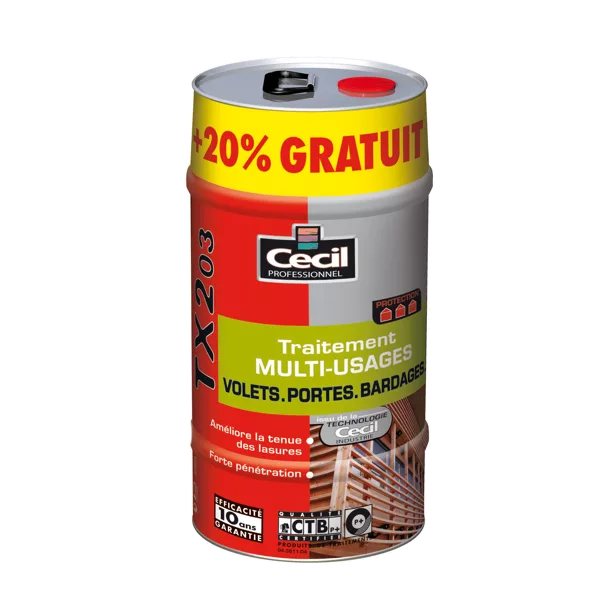 Traitement multi usage, TX203, Cecil, 5L