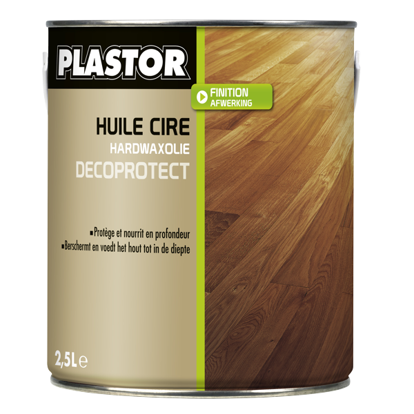 Huile cire Plastor (naturel, légèrement teintée)