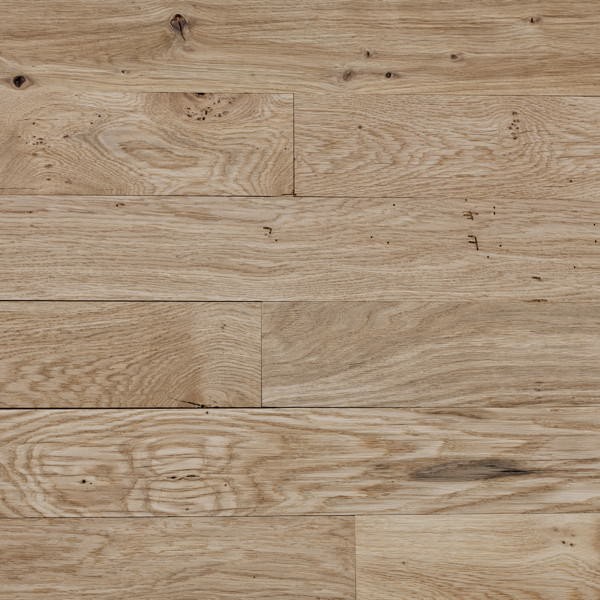 Parquet chêne cloué, double face - (Lots en Promotion - largeur 10 cm)