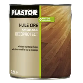 Huile cire Plastor naturel, légèrement teintée